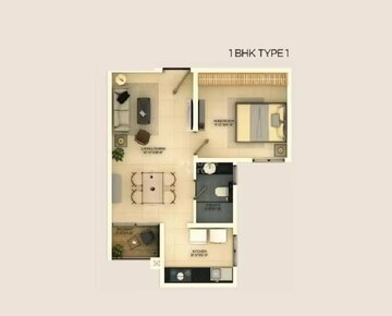  1 BHK Apartment at Provident Ecopolitan, Marenahalli – for Sale
