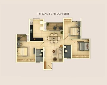  3 BHK Apartment at Provident Ecopolitan, Marenahalli – for Sale