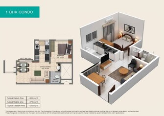 1 BHK Apartment For Resale in Provident Park Square Kanakapura Road Bangalore  8099348