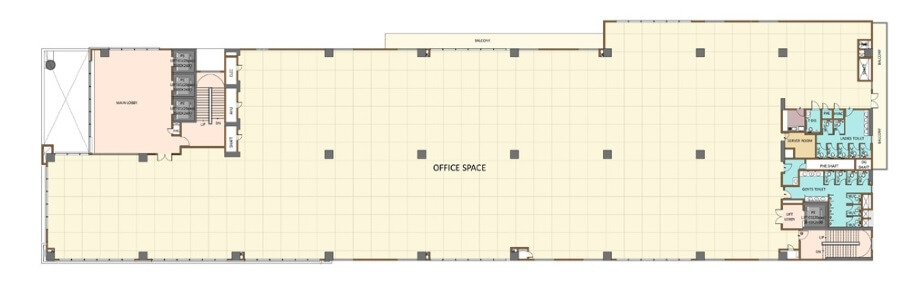 puravankara purva gainz office space 650sqft 1