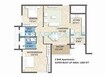 Puravankara Purva Vantage 2 BHK Layout