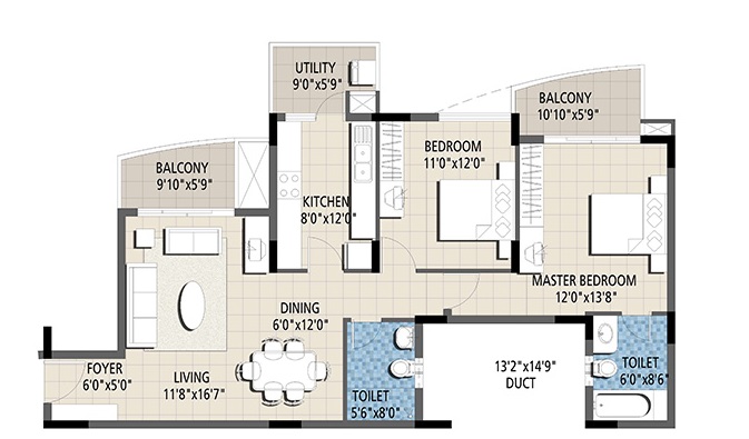 puravankara purva venezia apartment 2 bhk 1338sqft 20211205111250