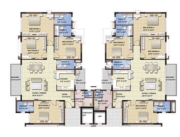  4 BHK Apartment at Puravankara Purva Whitehall, Sarjapur Road – for Rent
