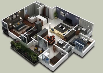  3 BHK Apartment at Puravankara Purva Zenium, Hosahalli – for Sale