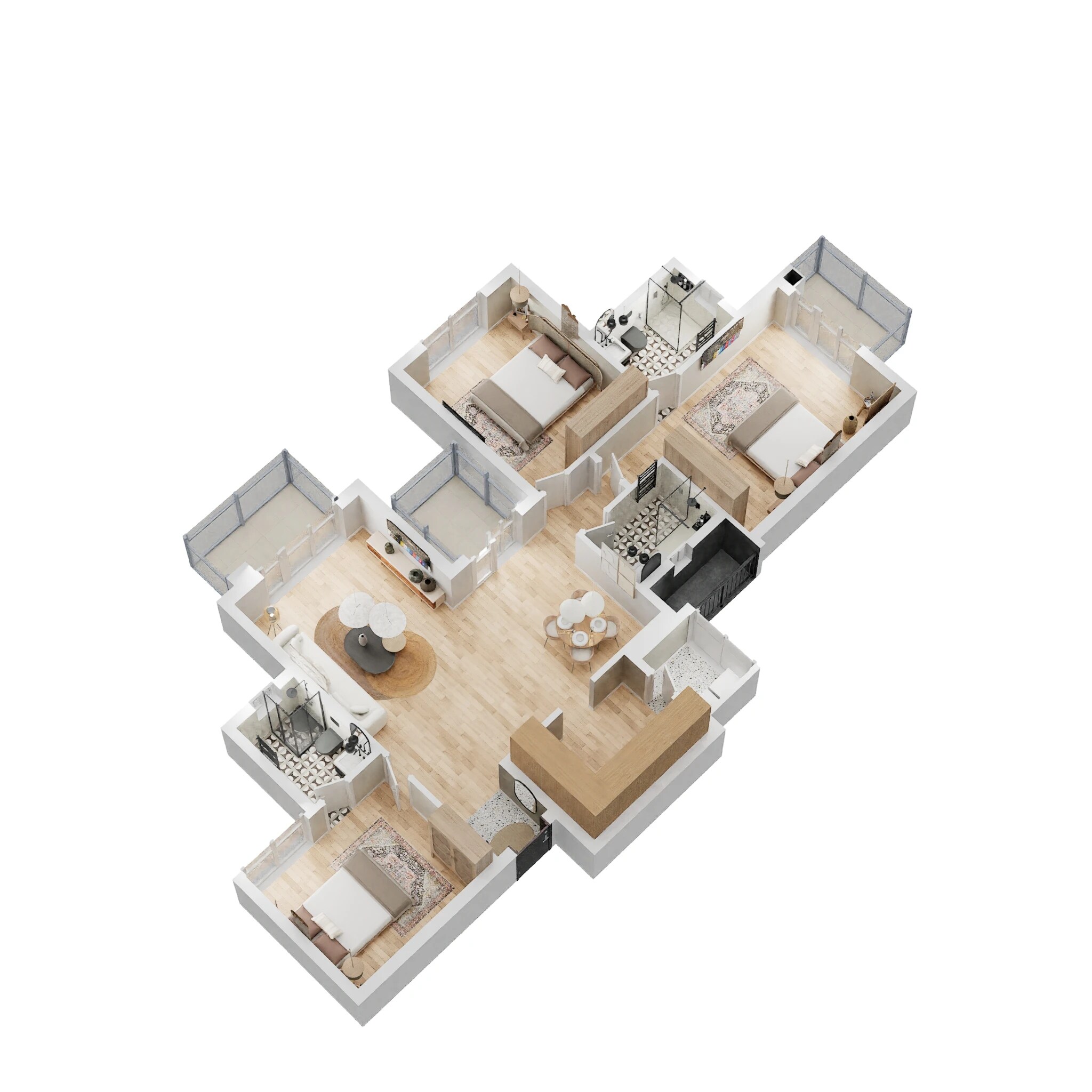 3 BHK 1748 Sq. Ft. Apartment