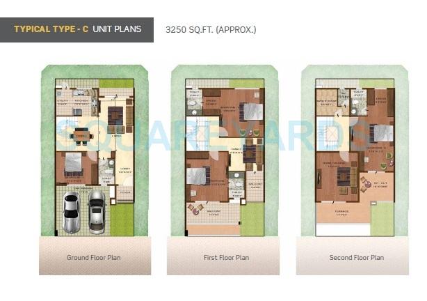 4 BHK 3250 Sq. Ft. Villa