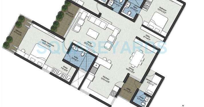 rbd shelters stillwaters apartments apartment 3bhk 2176sqft1