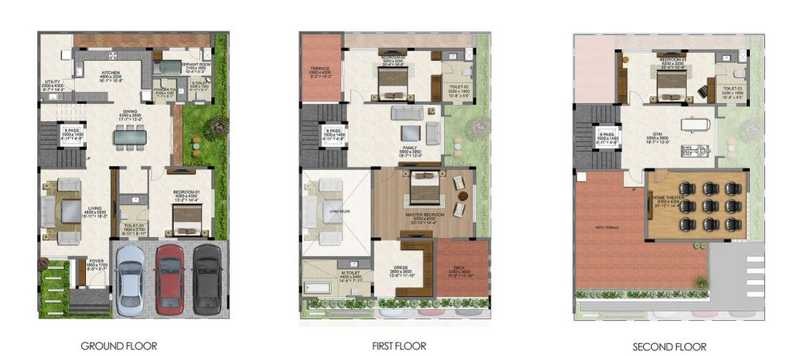 renaissance nature walk apartment 4bhk 3293sqft51