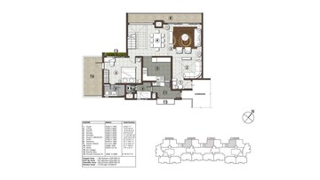  3 BHK Apartment at RMZ Galleria, Yelahanka – for Rent