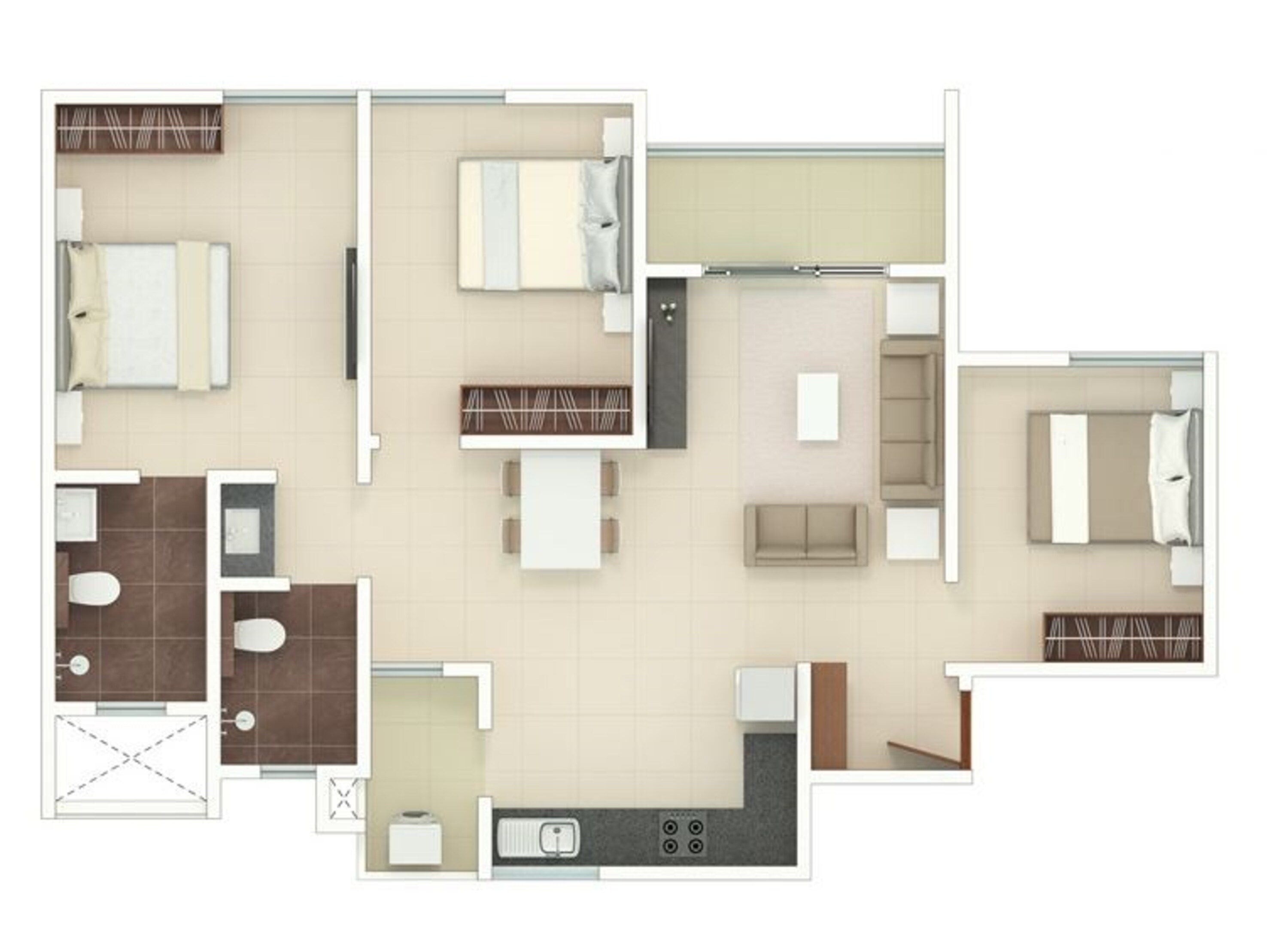 rohan upavan phase iii apartment 3 bhk 860sqft 20212409102417