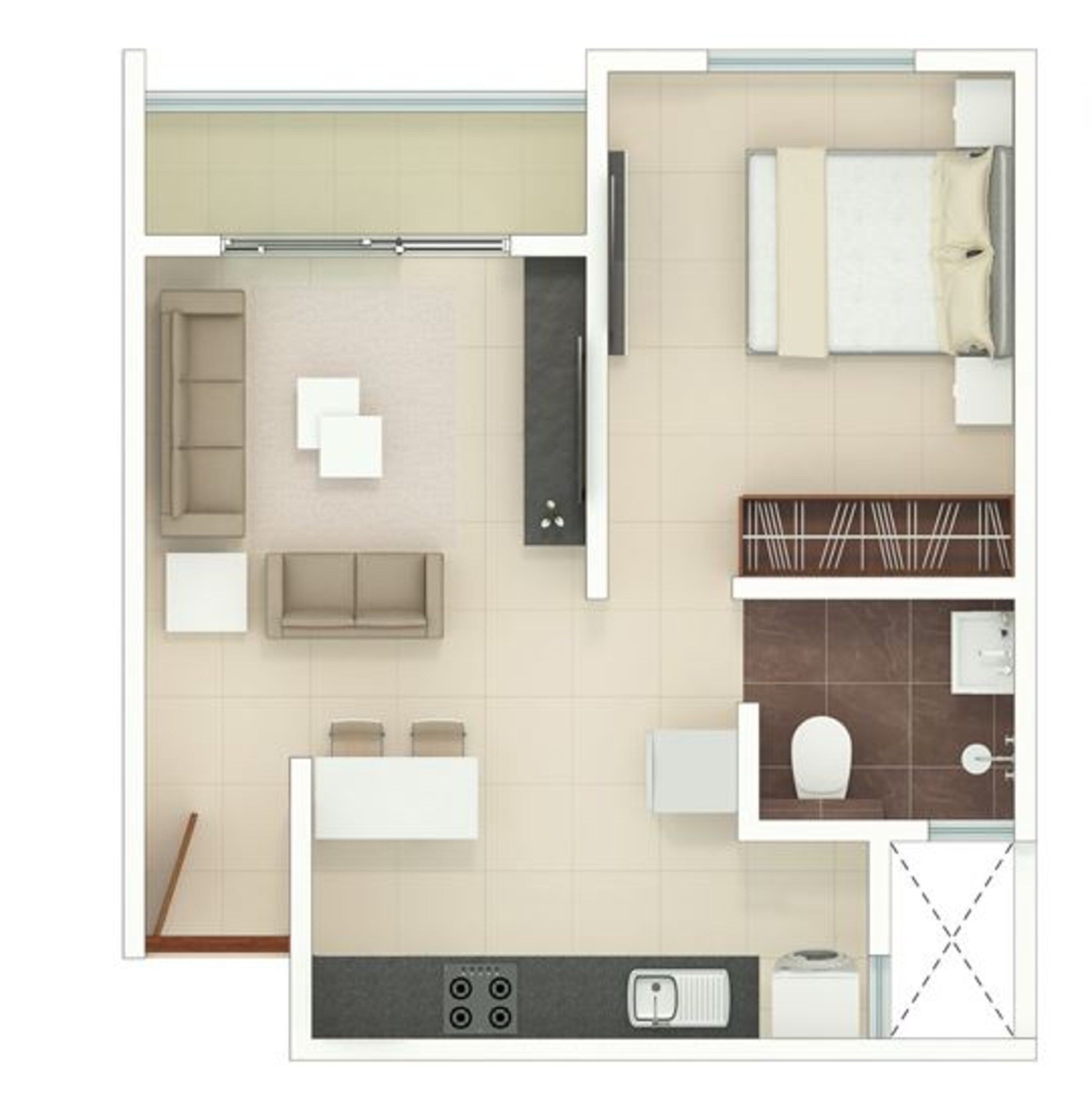 rohan upavan phase iv apartment 1 bhk 400sqft 20213909103933