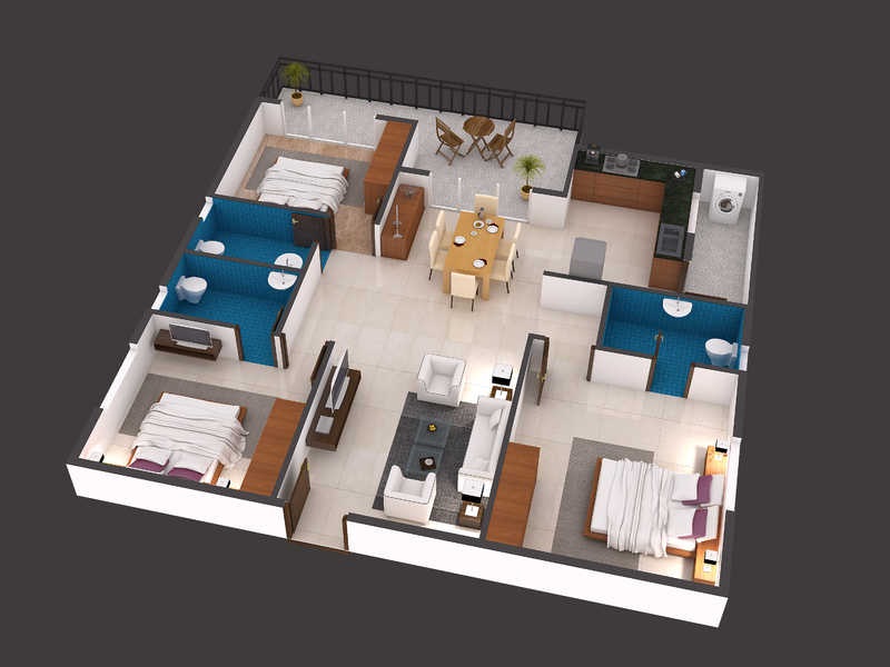 Ruchira Projects Iris Floor Plans - Whitefield, Bangalore