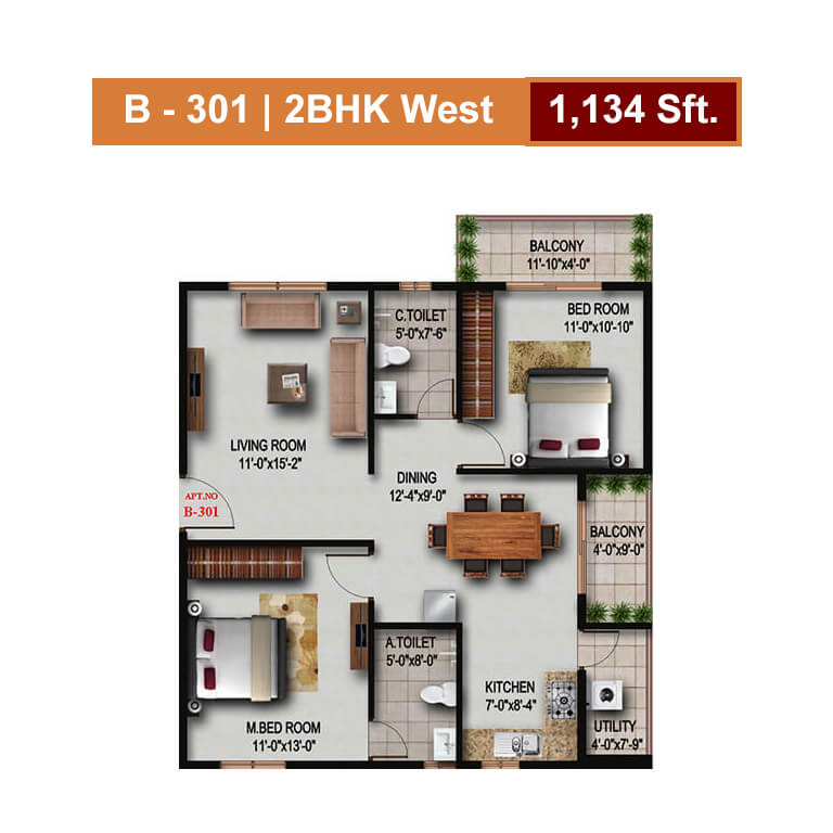 s v signature apartment 2 bhk 1134sqft 20204820164824