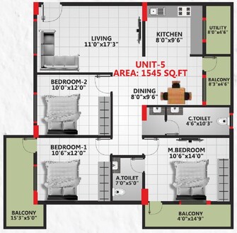 3 BHK Apartment For Resale in Sai Krishna Elite Kasavanahalli Bangalore  6574758