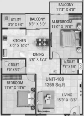 2 BHK Builder Floor For Resale in Sai Platinum Greenfields Jp Nagar Phase 9 Bangalore  6557485