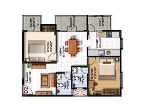 saibya senary apartment 2 bhk 954sqft 20230830010834