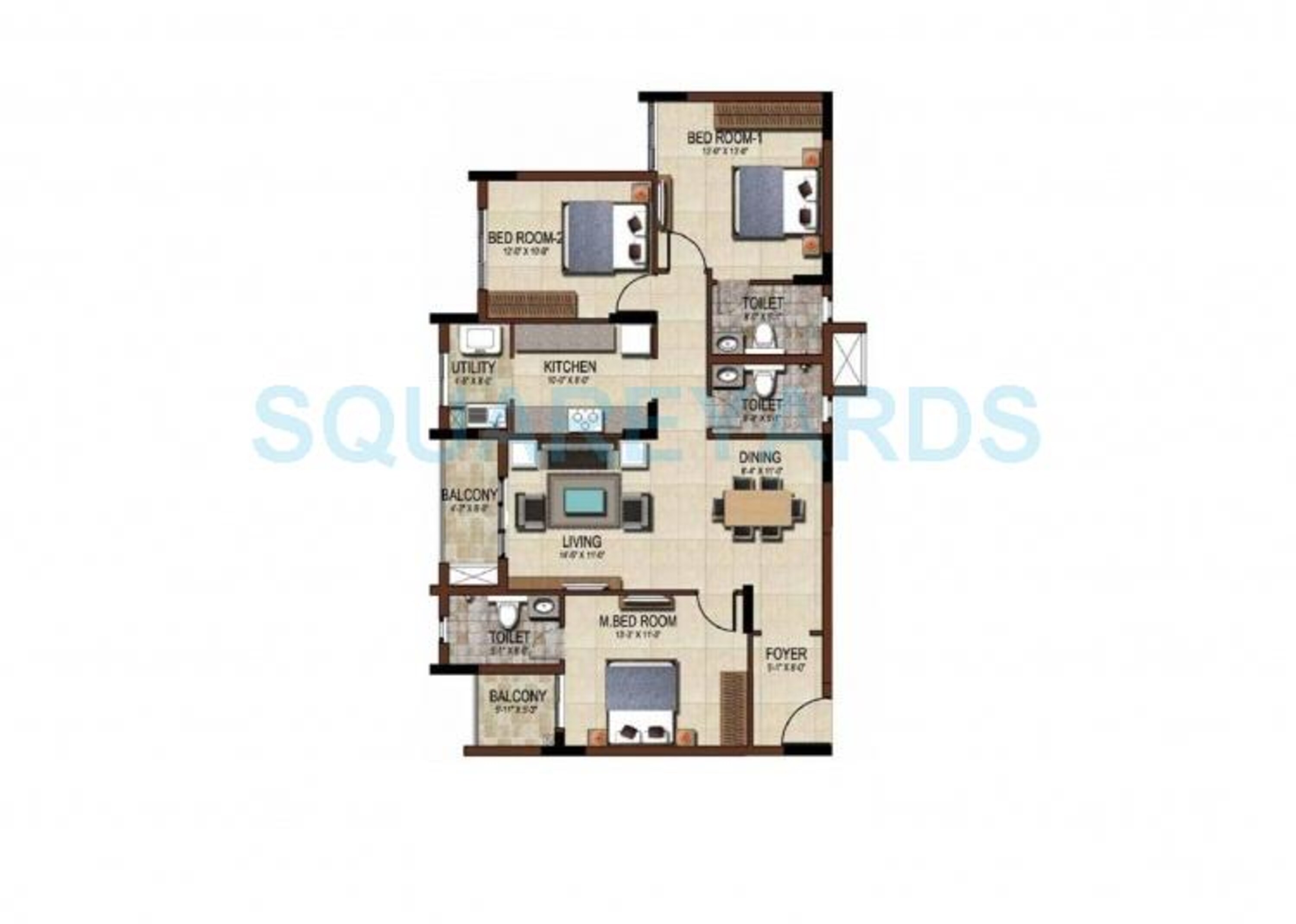 salarpuria east crest apartment 3bhk 1630sqft1