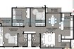 Salarpuria Greenage Phase II 3 BHK Layout