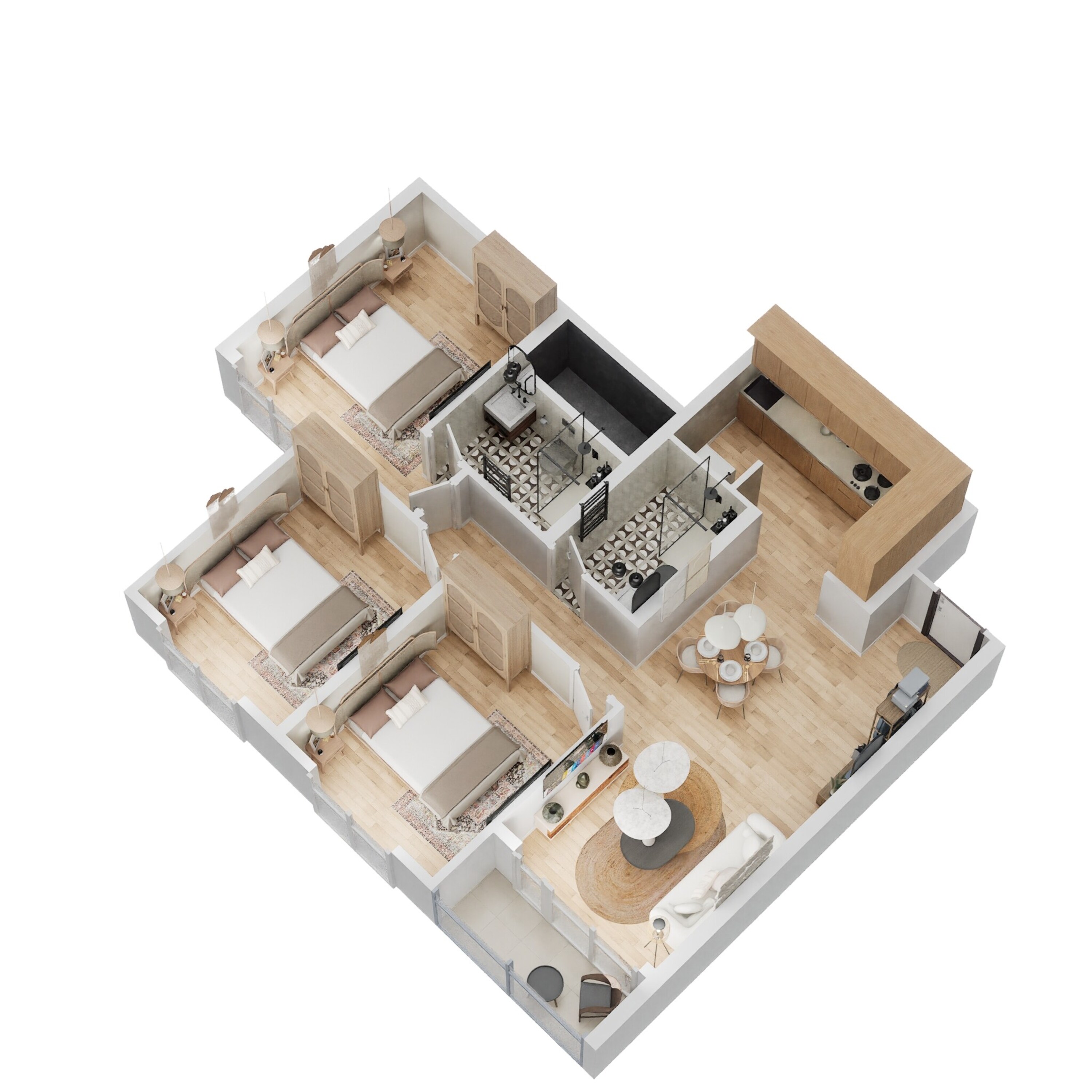 salarpuria sattva misty charm apartment 1 bhk 1254sqft 20201915161915 3d 2112