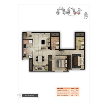  2 BHK Apartment at Salarpuria Sattva Misty Charm, Kanakapura Road – for Sale