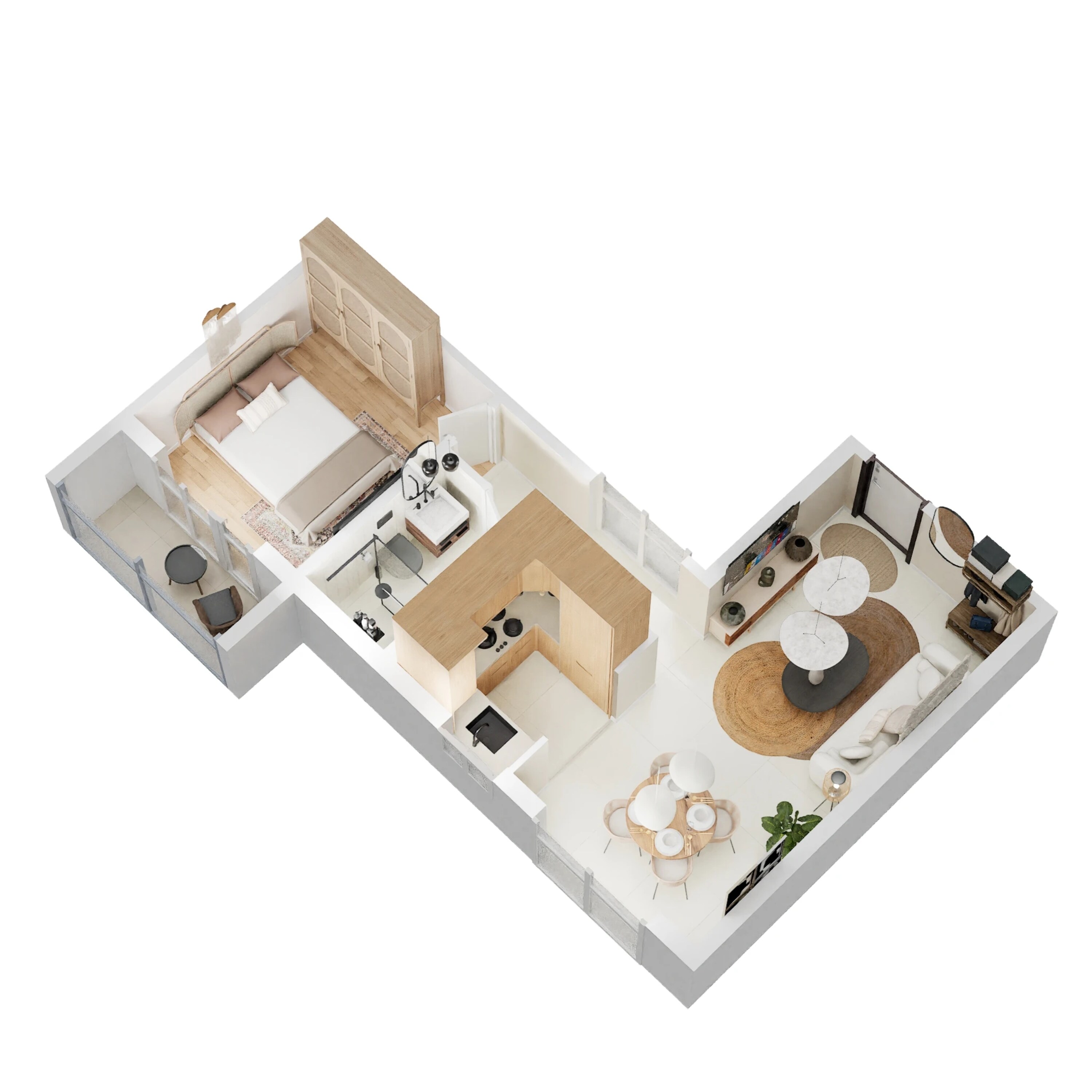 salarpuria sattva park cubix apartment 1bhk 658sqft41 3d 3546