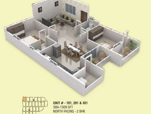 saptagiri gokulam apartment 2 bhk 1309sqft 20241014001051