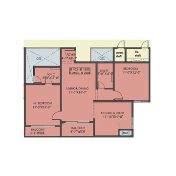  2 BHK Apartment at Sattva Lumina, Yelahanka – for Sale