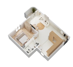 1 BHK 731 Sq. Ft. Apartment in Sattva Vasanta Skye