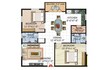 Satwis Vielle 2 BHK Layout
