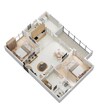 SBR Magnus 2 BHK Layout