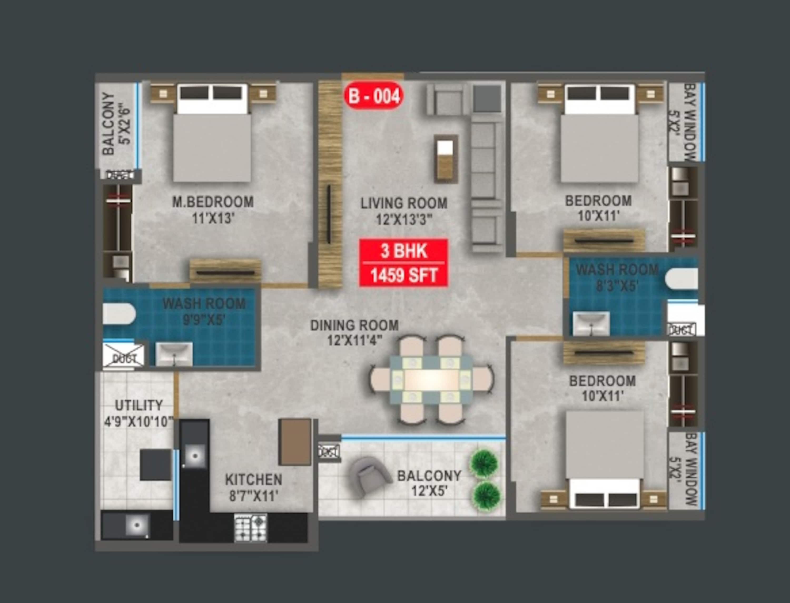 sekhar olympus apartment 3 bhk 1459sqft 20232513182541