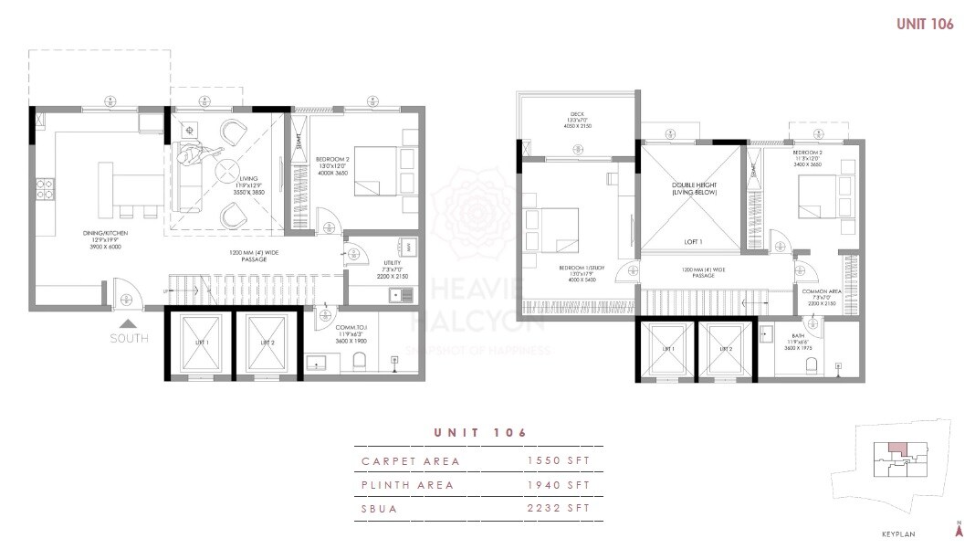 3 BHK 2232 Sq. Ft. Apartment