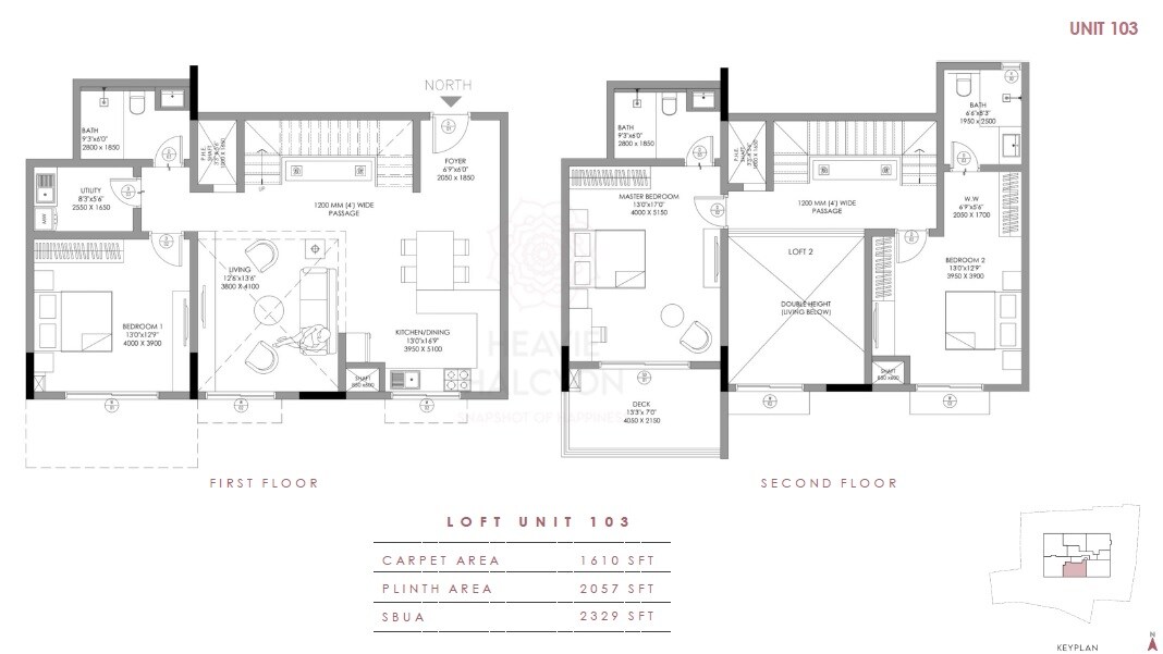 3 BHK 2329 Sq. Ft. Apartment