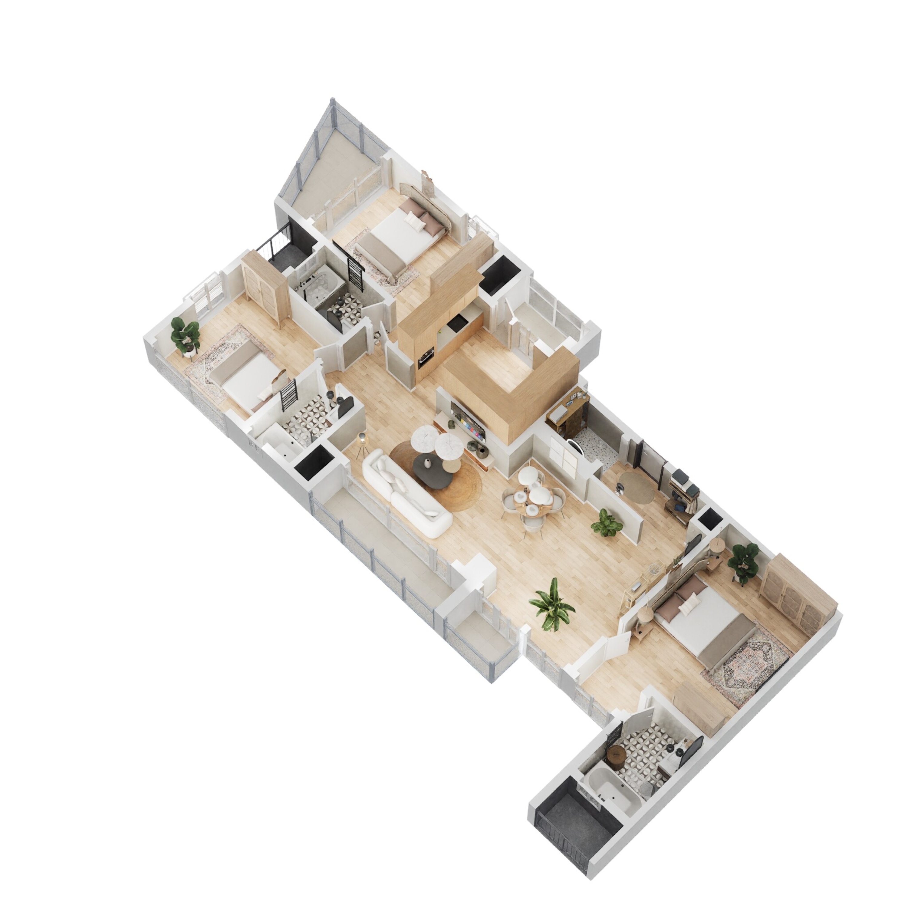 shapoorji pallonji park west apartment 3 bhk 2190sqft 20224410124437 3d 498