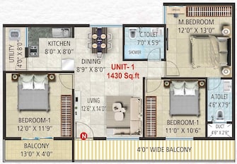 3 BHK Apartment For Resale in Shree Nandana Elite Electronic City Bangalore  7318826