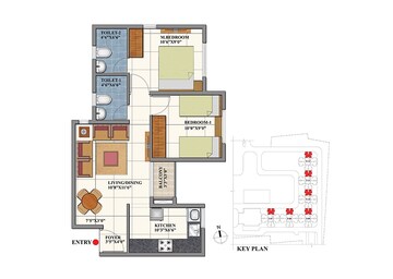  2 BHK Apartment at Shriram 107 South East, Attibele – for Sale