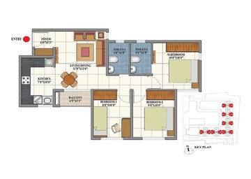  3 BHK Apartment at Shriram 107 South East, Attibele – for Sale