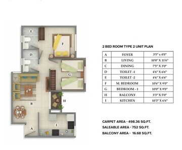  2 BHK Apartment at Shriram Codename Dil Chahta Hai, Hosur Road – for Sale