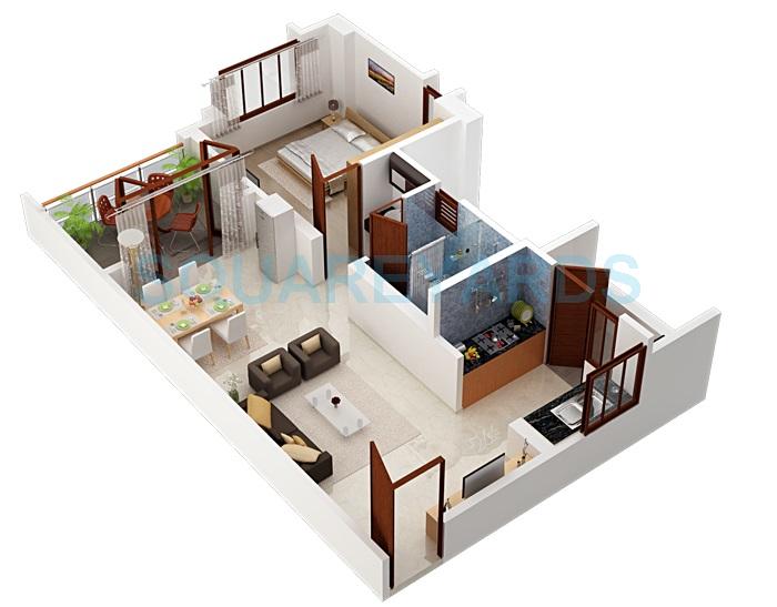 1 Bhk 800 Sq Ft Apartment For In Shriram Sameeksha At Rs 4200 1 Bhk 800 Sq Ft Apartment In Shriram Sameeksha