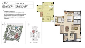  2 BHK Apartment at Shriram Sapphire, Bommasandra – for Sale