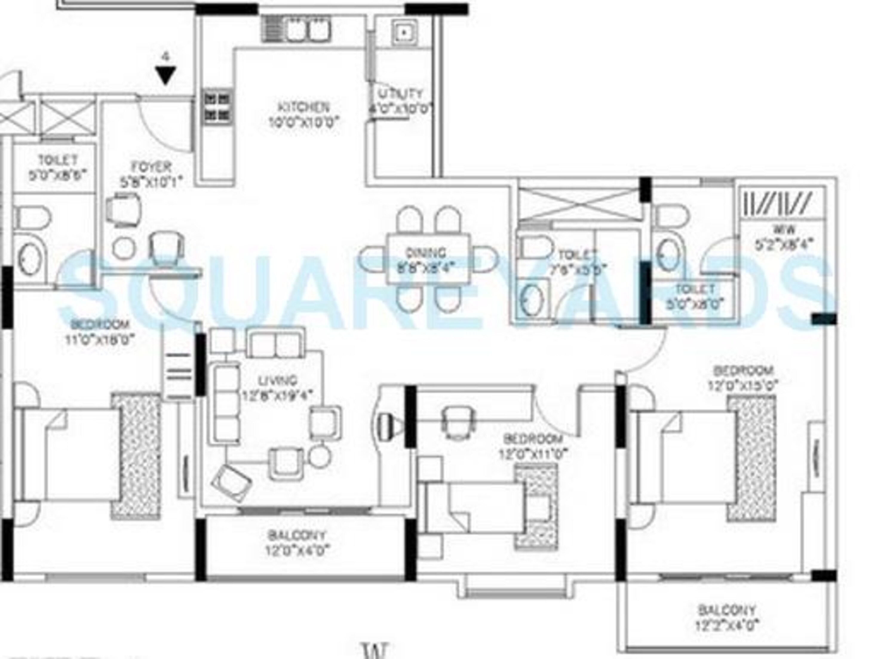 shriram signiaa apartment 3bhk 1710sqft1