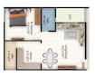 SLS Spring Woods 1 BHK Layout