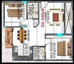 SLV Ideal Nest 2 BHK Layout