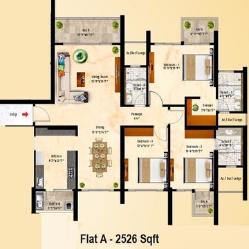  3 BHK Apartment at Hebbal – for Sale