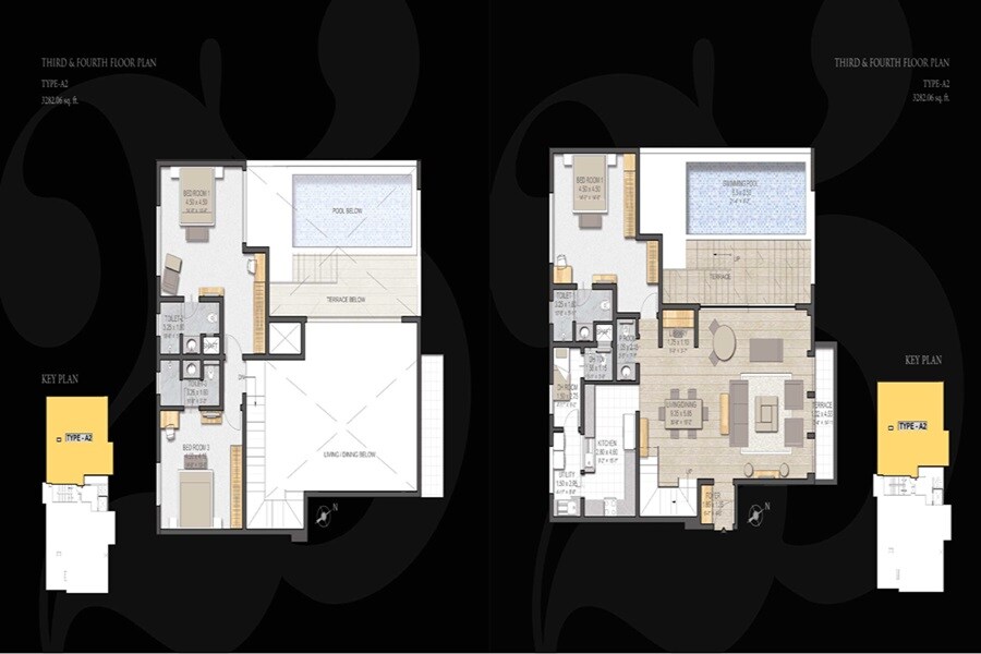 3 BHK 3282 Sq. Ft. Apartment