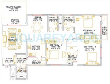  3 BHK Apartment at Sobha Althea, Yelahanka – for Rent