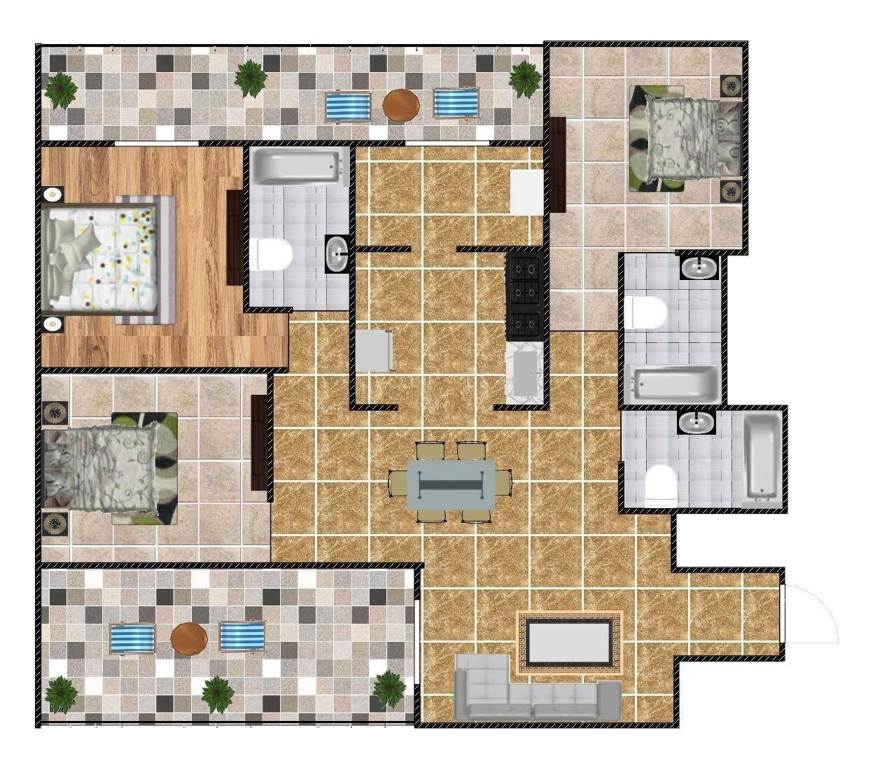 3 BHK 2790 Sq. Ft. Villa