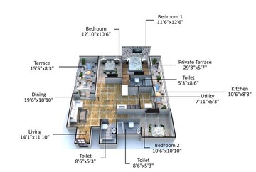  3 BHK Villa at Sobha City Aristos, Hegde Nagar – for Sale