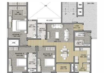  3 BHK Apartment at Sobha HRC Pristine, Jakkuru – for Sale