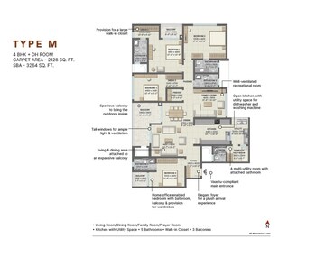  4 BHK Apartment at Sobha Infinia, Koramangala – for Sale